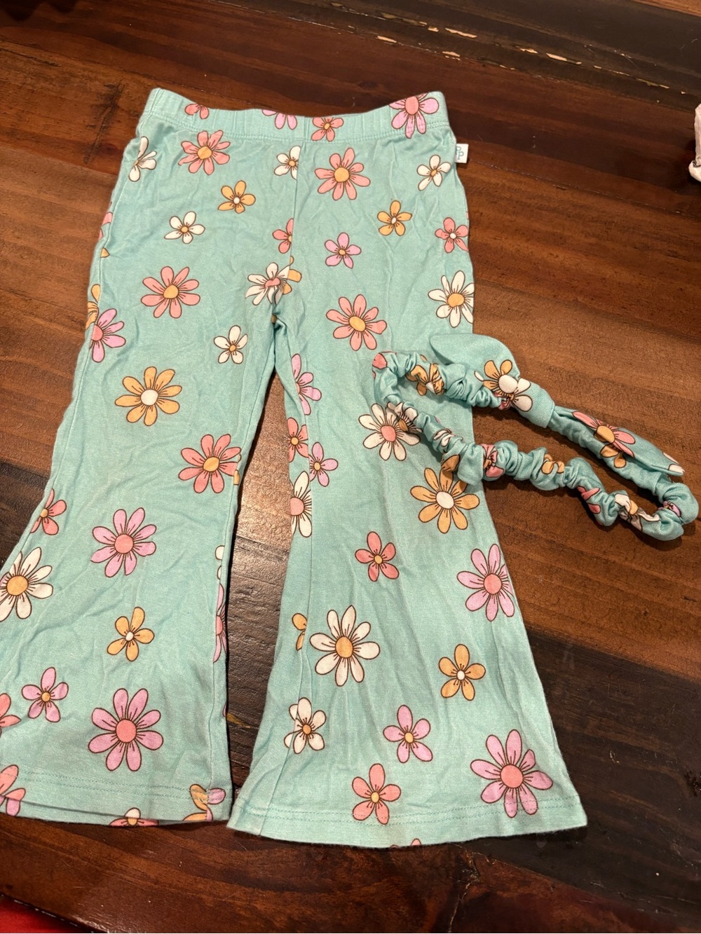 Posh peanut flare pant with matching headband